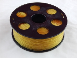 ЖЕЛТЫЙ ПЛАСТИК "ВАТСОН" ДЛЯ 3D-ПЕЧАТИ BESTFILAMENT. ДИАМЕТР 1,75 ММ. 1 КГ 